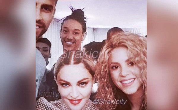 Shakira y Piqué van a concierto de Madonna en Barcelona