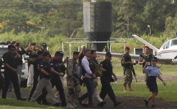 Paraguay: fuertes medidas de seguridad en extradición de 'narco' a Brasil