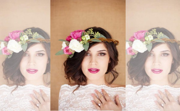 Accesorios florales para el cabello