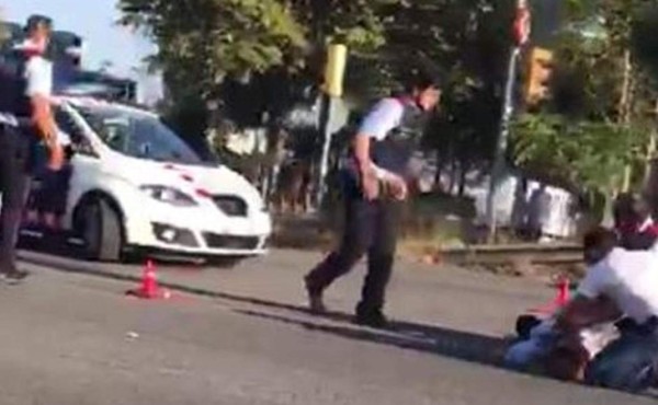 Confirman dos policías arrollados en supuesto segundo ataque en Barcelona