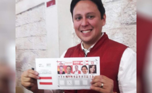 Así votan los precandidatos a la presidencia por el Partido Liberal