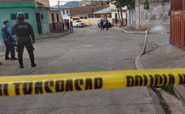 Hombre es asesinado en una esquina de la colonia San Miguel