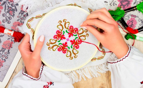 Bordados, una técnica tradicional, creativa y antiestrés