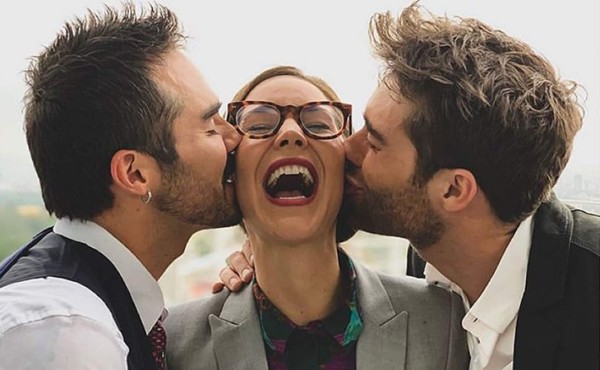 Camila Sodi y sus dos galanes en 'Rubí'