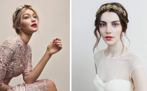 Brillos y flores para el cabello