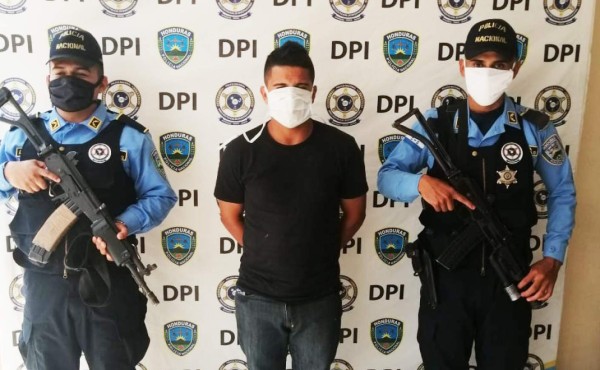 Supuesto pandillero salvadoreño es detenido en Choloma