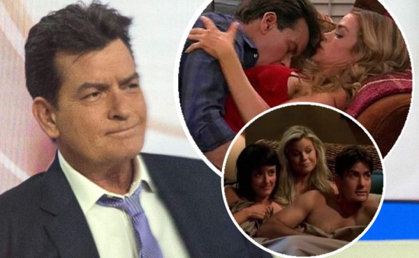 Charlie Sheen también tuvo sexo con homosexuales y transexuales