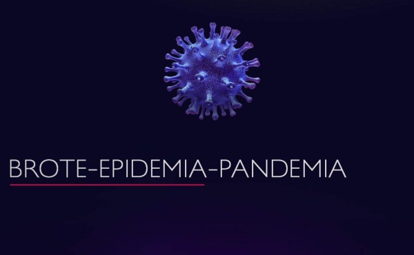 Diferencias entre: brote, epidemia y pandemia