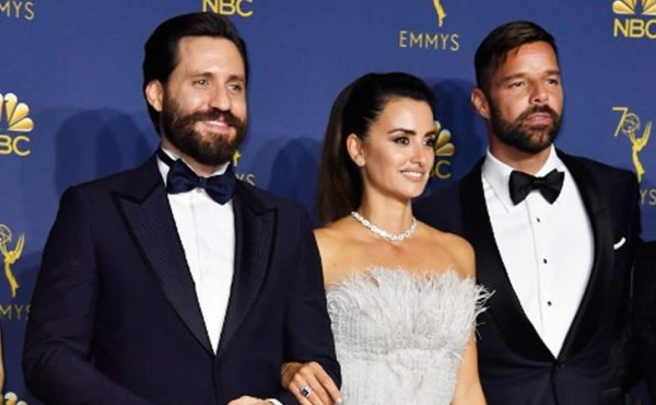 Penélope Cruz, Edgar Ramírez y Ricky Martin se quedaron sin Emmy