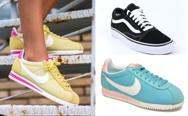 Las zapatillas deportivas, los 'tacones' de hoy para ellas