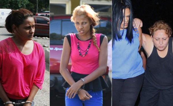 311 mujeres, entre ellas 92 niñas han sido capturadas por extorsión en Honduras