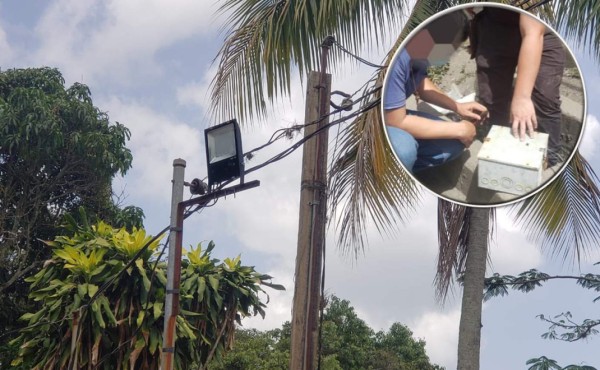 Desmantelan sistema de video vigilancia de la MS-13 en San Pedro Sula