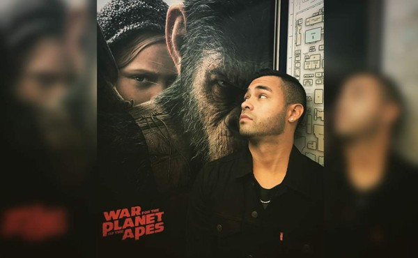 Hijo de hondureños actúa en 'El planeta de los simios: guerra”