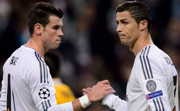 Cristiano y Bale, frios compañeros de equipo