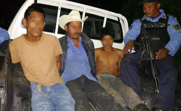 'Operación Cazador' deja tres detenidos en Ocotepeque