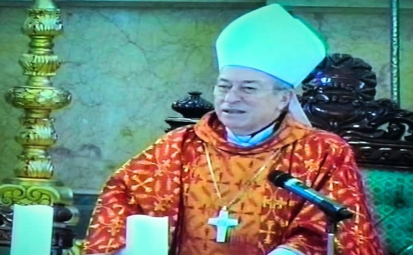 Cardenal Rodríguez pide a Dios salvar a Honduras, lo necesita 'más que nunca'