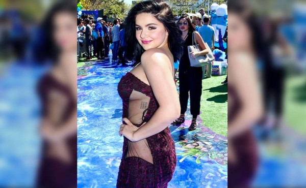 Critican a actriz por asistir sin ropa interior a estreno de película infantil