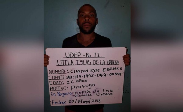 Honduras detiene a un estadounidense que estaba prófugo