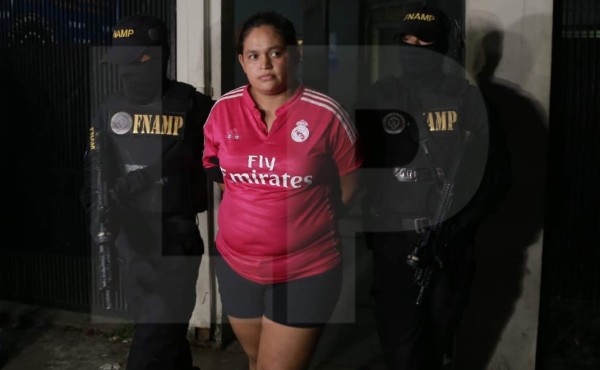 Cae supuesta extorsionadora de la mara Barrio 18 con L17,000