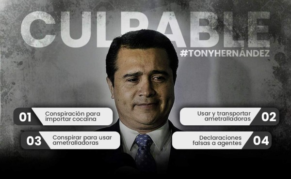 Tony Hernández está a las puertas de una cadena perpetua