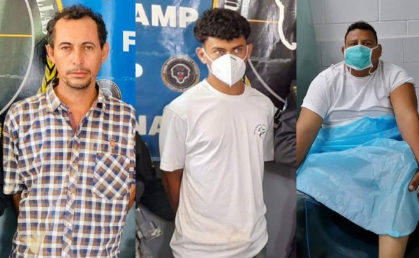 En dos operativos capturan a 'El Garzón', 'El Sarco' y 'El Chacal'