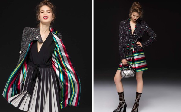 Pasión por el ‘blazer’ y el 'jacquard'