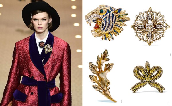 Los broches, que no falten en tus 'outfits'