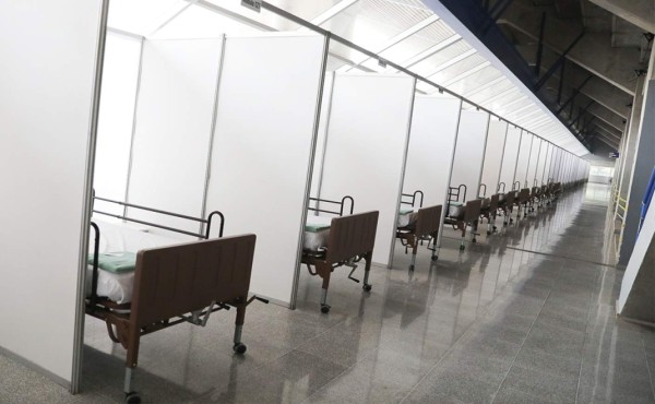 Clínica en Polideportivo de Unah está lista para atender a contagiados de COVID-19