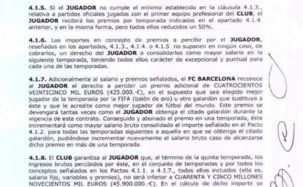 El contrato millonario de Neymar filtrado por Football Leaks