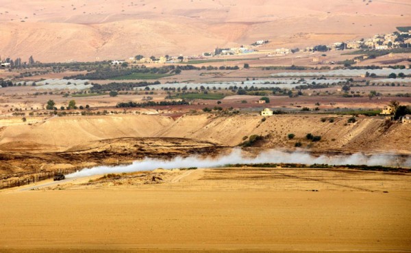 Un proyectil sirio impacta en el norte de Israel