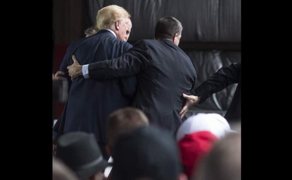 Violencia en campaña: Servicio Secreto impide ataque a Trump