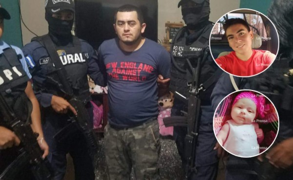 Capturan a sospechoso de matar a padre e hija en Copán