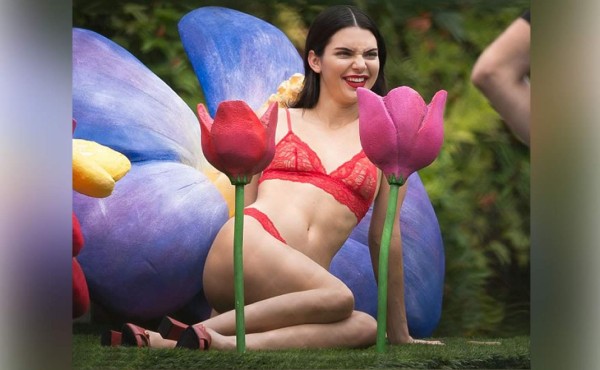 Kendall Jenner en sensual sesión de fotos  