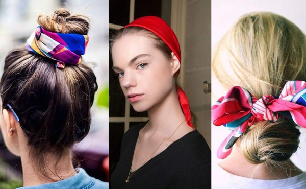 Pañuelos, el accesorio femenino del momento