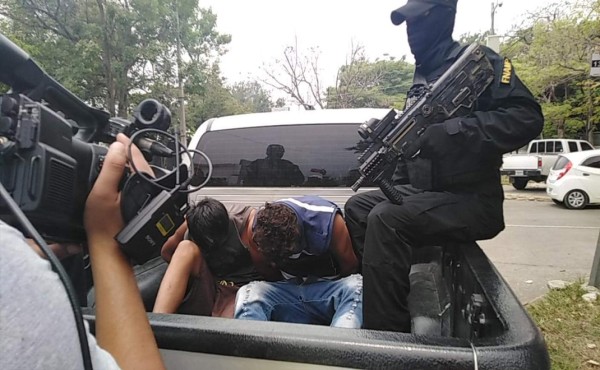 Caen 'El Toto' y 'El Negro, supuestos miembros de la 18 en Choloma