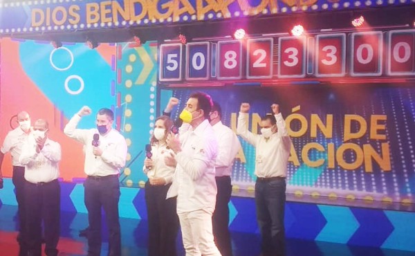 Teletón logra recaudar más de 50 millones de lempiras en jornada histórica