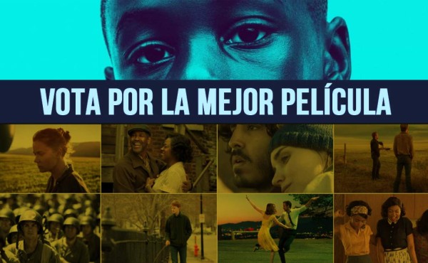 Votación por la mejor película nominada en los premios Óscar 2017