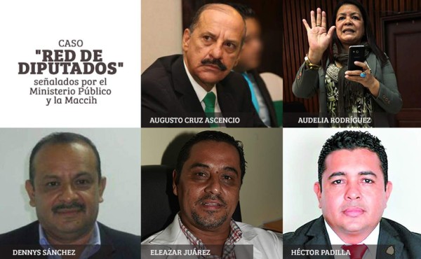 Cinco diputados hondureños son acusados de malversación y abuso de autoridad