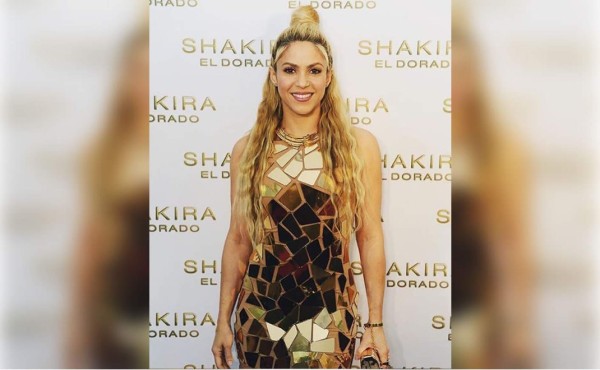 Shakira convierte 'El dorado' en número uno en 34 países  