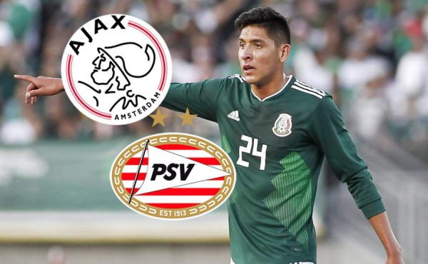 El PSV y Ajax se disputan a un seleccionado mexicano