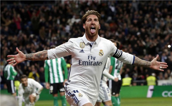 Sergio Ramos devuelve el liderato de la Liga española al Real Madrid