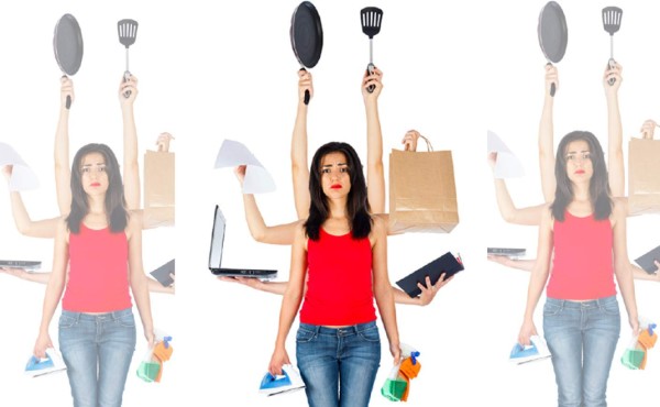 Supermujer... ¡agotada!