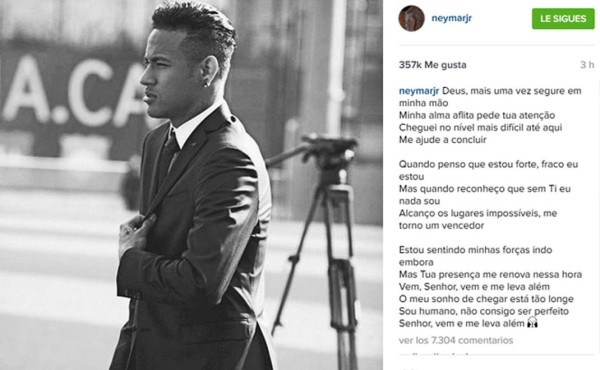 Neymar reacciona ante filtraciones de su contrato por Football Leaks