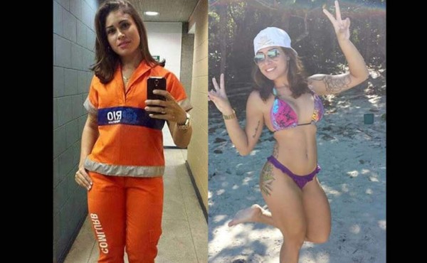 La barrendera más sexy de Brasil