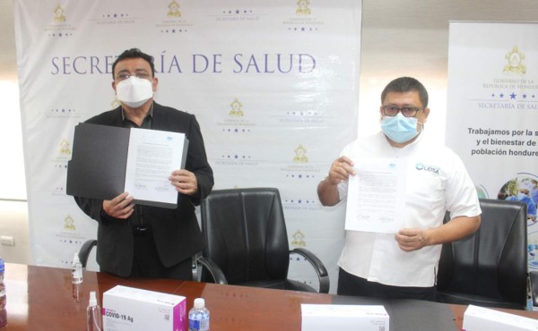 Entre Tegucigalpa y San Pedro Sula priorizarán donación de 10,000 pruebas de antígeno