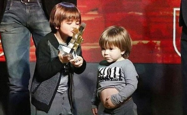 Hijos de Shakira y Piqué presumen sus talentos