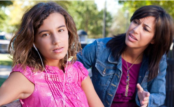 Está cansada de pelear con la hija