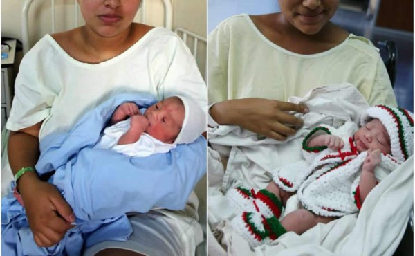 Los primeros hondureñitos nacidos en 2017 son de madres adolescentes