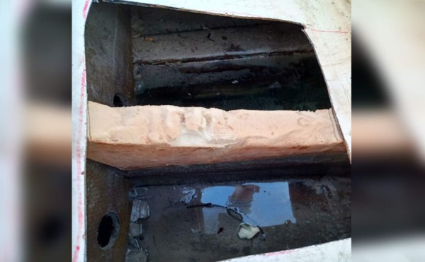 En Roatán decomisan lancha que habría transportado droga desde Belice