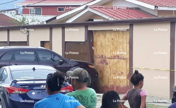 FOTOS: Un muerto y una mujer herida dejó ataque de sicarios en San Pedro Sula